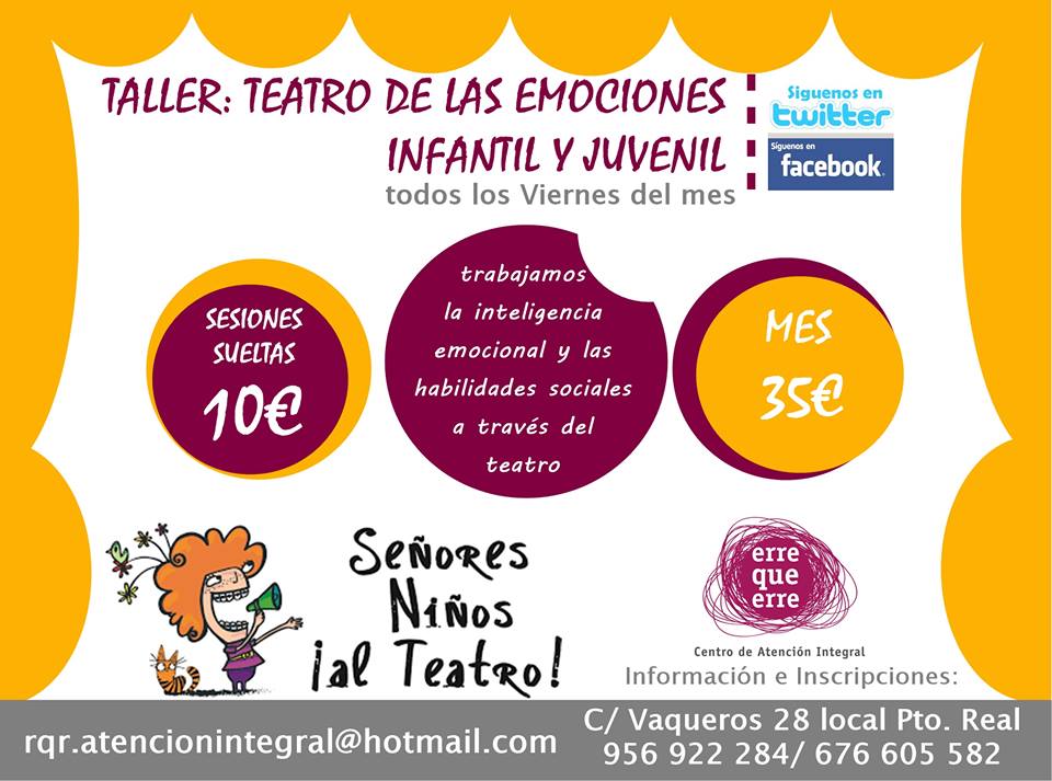 Taller Teatro las emociones